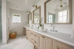Tile Grout Recoloring Process That Makes Old Bathrooms Look New