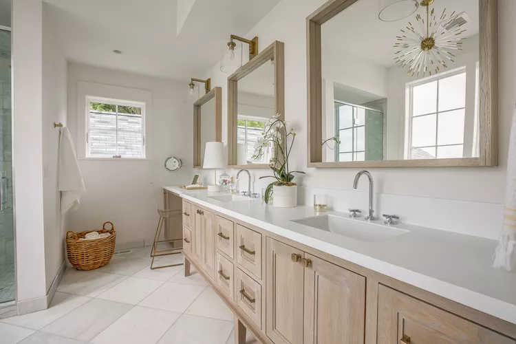 Tile Grout Recoloring Process That Makes Old Bathrooms Look New